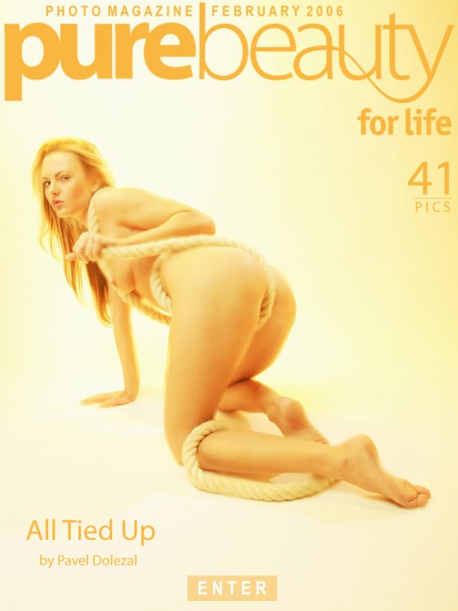 Lenka S - `All Tied Up` - by Pavel Dolezal for PUREBEAUTY Lenka S - `All Tied Up` - by Pavel Dolezal for PUREBEAUTY