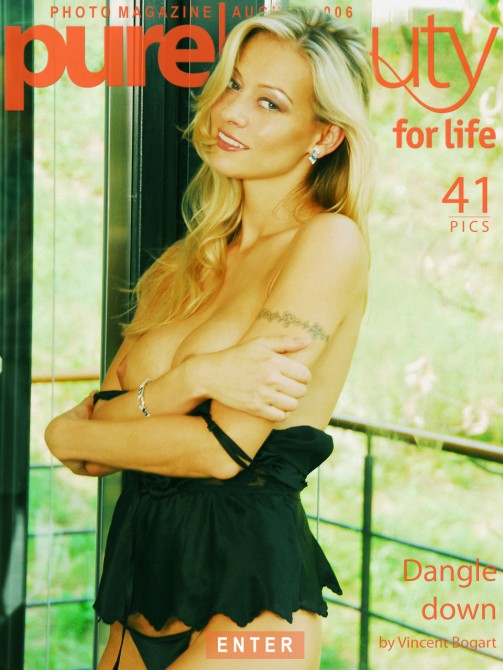 Martina - `Dangle Down` - by Vincent Bogart for PUREBEAUTY Martina - `Dangle Down` - by Vincent Bogart for PUREBEAUTY