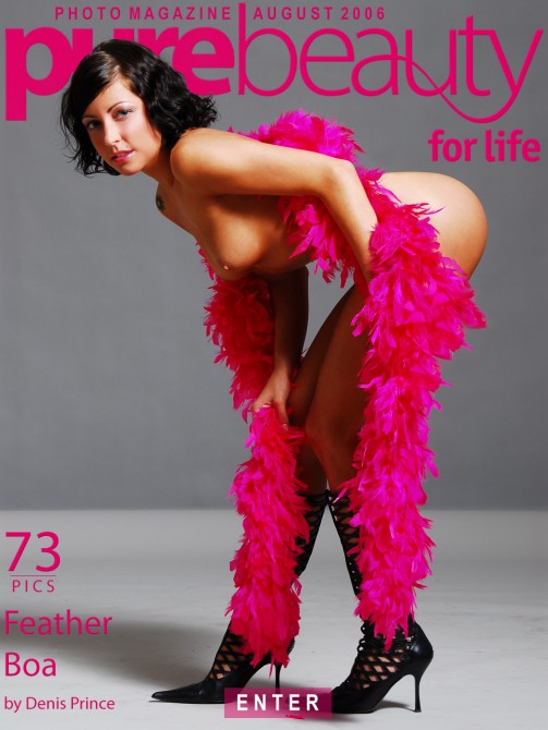 Joan White - `Feather Boa` - by Denis Prince for PUREBEAUTY Joan White - `Feather Boa` - by Denis Prince for PUREBEAUTY