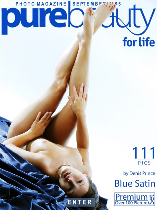 Jana M - `Blue Satin` - by Denis Price for PUREBEAUTY Jana M - `Blue Satin` - by Denis Price for PUREBEAUTY