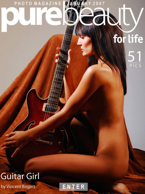 Bara - `Guitar Girl` - by Vincent Bogart for PUREBEAUTY Bara - `Guitar Girl` - by Vincent Bogart for PUREBEAUTY