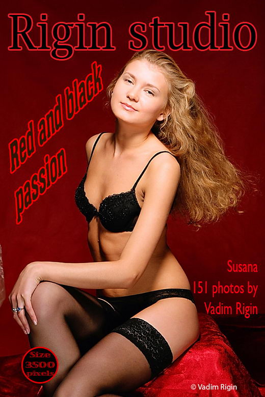 Susana - `Red and Black Passion` - by Vadim Rigin for RIGIN-STUDIO Susana - `Red and Black Passion` - by Vadim Rigin for RIGIN-STUDIO