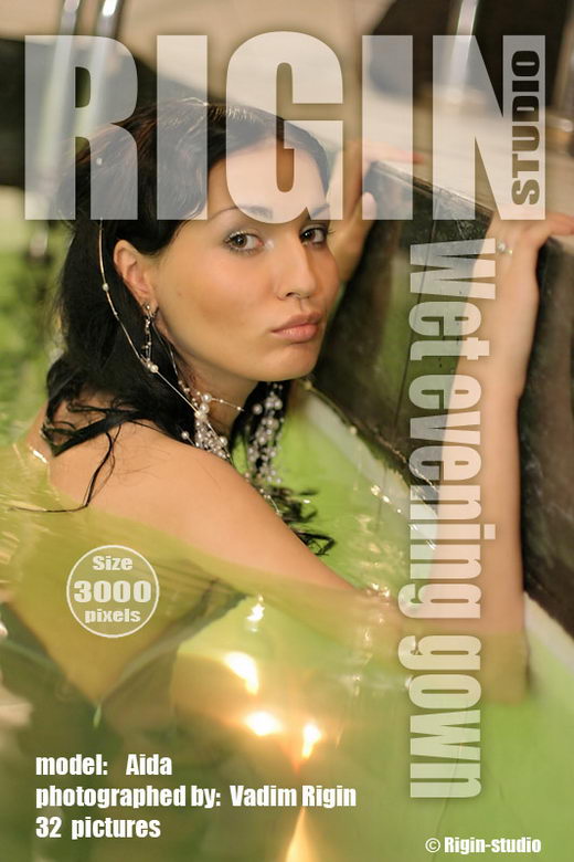 Aida - `Wet Evening Gown` - by Vadim Rigin for RIGIN-STUDIO Aida - `Wet Evening Gown` - by Vadim Rigin for RIGIN-STUDIO