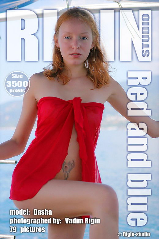 Dasha - `Red and Blue` - by Vadim Rigin for RIGIN-STUDIO Dasha - `Red and Blue` - by Vadim Rigin for RIGIN-STUDIO