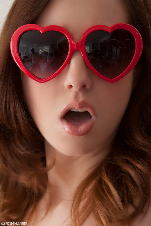 Victoria Voss - `Heart Glasses` - by Ron Harris for RON-HARRIS Victoria Voss - `Heart Glasses` - by Ron Harris for RON-HARRIS