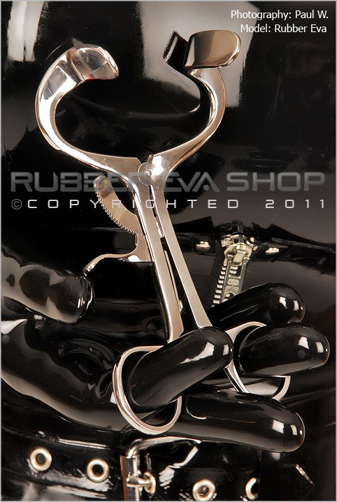 Rubber Eva - `Stainless Steel Ratchet Spreader` - by Paul W for RUBBEREVA Rubber Eva - `Stainless Steel Ratchet Spreader` - by Paul W for RUBBEREVA