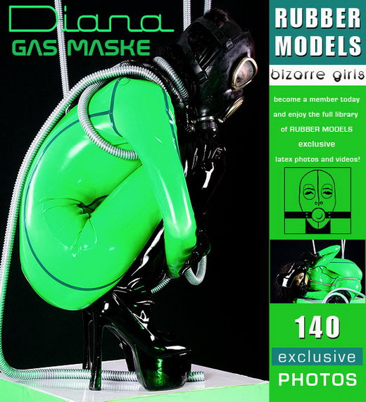Diana - `Gas Maske` - for RUBBERMODELS Diana - `Gas Maske` - for RUBBERMODELS
