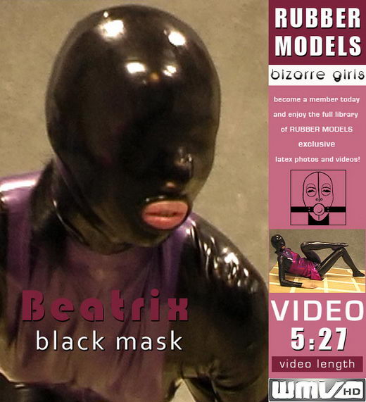 Beatrix - `Black Mask` - for RUBBERMODELS Beatrix - `Black Mask` - for RUBBERMODELS