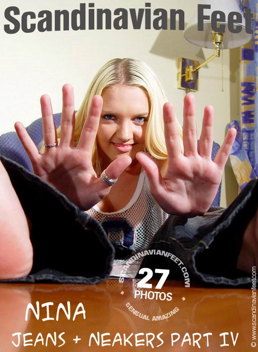 Nina - `Jeans + Sneakers Part IV` - for SCANDINAVIANFEET Nina - `Jeans + Sneakers Part IV` - for SCANDINAVIANFEET