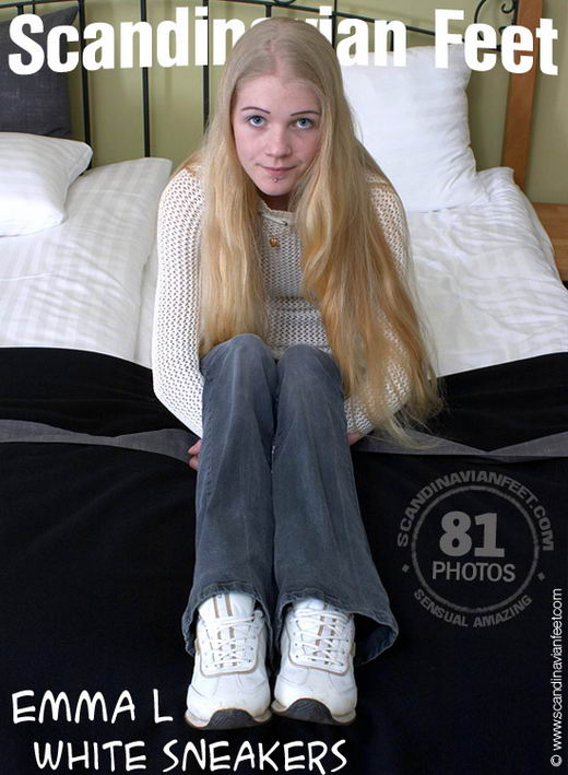 Emma L - `White Sneakers` - for SCANDINAVIANFEET Emma L - `White Sneakers` - for SCANDINAVIANFEET