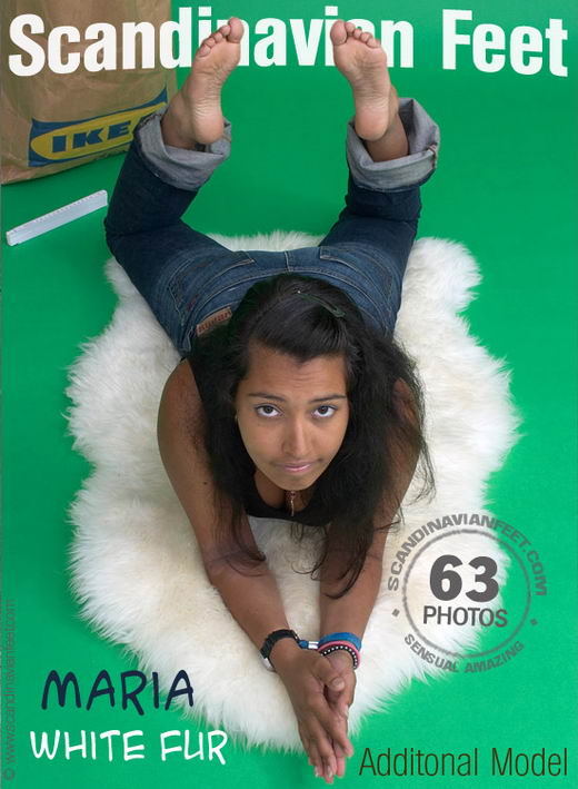 Maria - `White Fur` - for SCANDINAVIANFEET Maria - `White Fur` - for SCANDINAVIANFEET