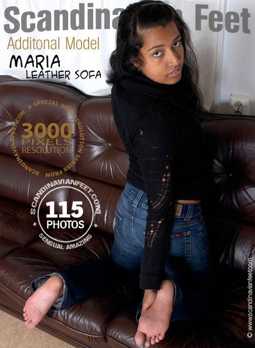 Maria - `Leather Sofa` - for SCANDINAVIANFEET Maria - `Leather Sofa` - for SCANDINAVIANFEET