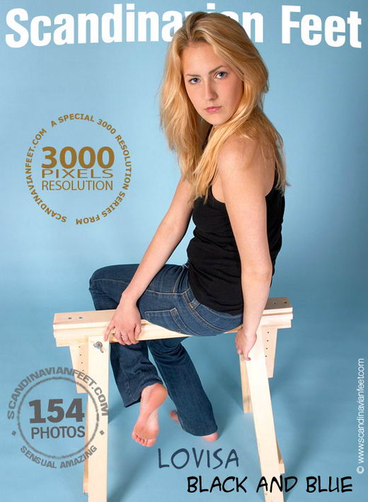 Lovisa - `Black And Blue` - for SCANDINAVIANFEET Lovisa - `Black And Blue` - for SCANDINAVIANFEET