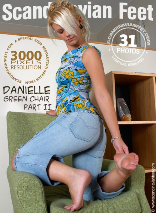 Danielle - `Green Chair - Part II` - for SCANDINAVIANFEET Danielle - `Green Chair - Part II` - for SCANDINAVIANFEET