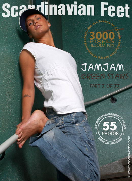 Jamjam - `Green Stairs` - for SCANDINAVIANFEET Jamjam - `Green Stairs` - for SCANDINAVIANFEET