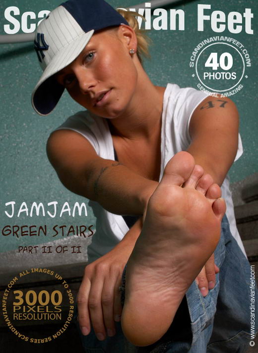 Jamjam - `Green Stairs Part II` - for SCANDINAVIANFEET Jamjam - `Green Stairs Part II` - for SCANDINAVIANFEET
