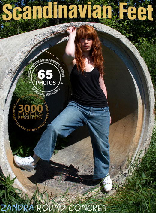 Zandra - `Round Concrete` - for SCANDINAVIANFEET Zandra - `Round Concrete` - for SCANDINAVIANFEET