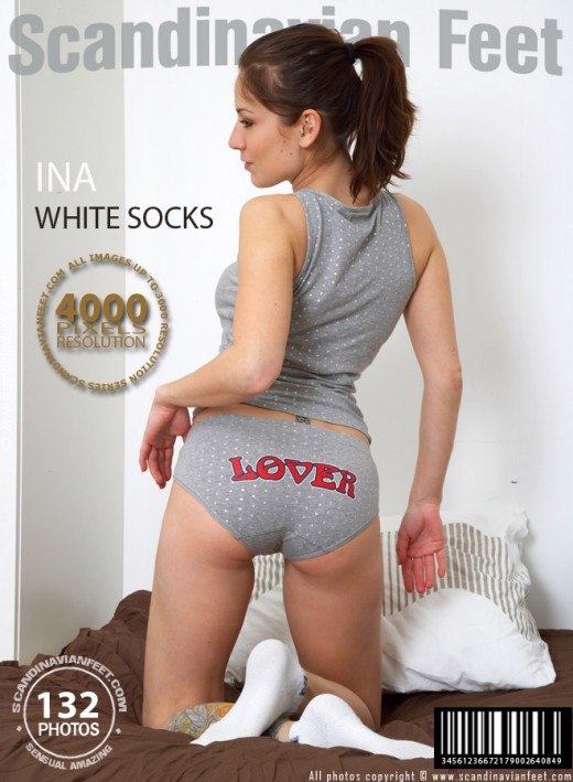 Ina - `White Socks` - for SCANDINAVIANFEET Ina - `White Socks` - for SCANDINAVIANFEET