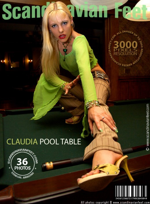 Claudia - `Pool Table` - for SCANDINAVIANFEET Claudia - `Pool Table` - for SCANDINAVIANFEET