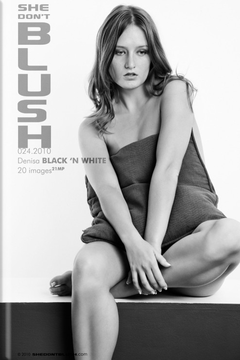 Denisa - `Black n White` - for SHEDONTBLUSH Denisa - `Black n White` - for SHEDONTBLUSH