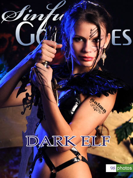 Salma - `Dark Elf` - by Nudero for SINGODDESS Salma - `Dark Elf` - by Nudero for SINGODDESS