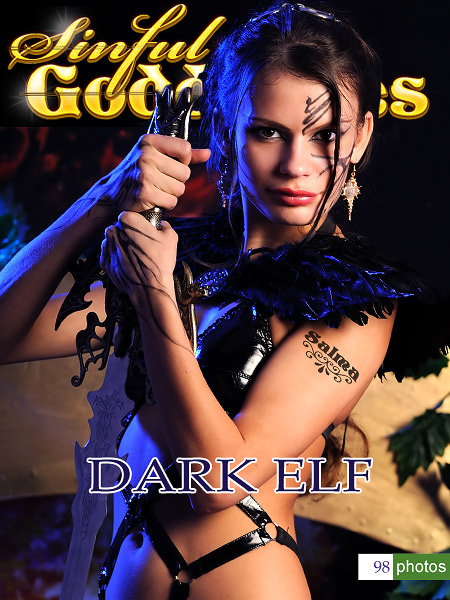 Salma - `Dark Elf` - by Nudero for SINGODDESS Salma - `Dark Elf` - by Nudero for SINGODDESS