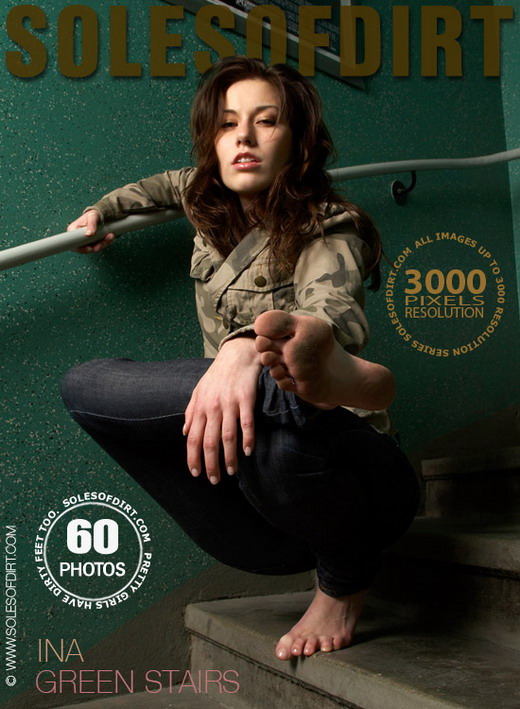 Ina - `Green Stairs` - for SOLESOFDIRT Ina - `Green Stairs` - for SOLESOFDIRT