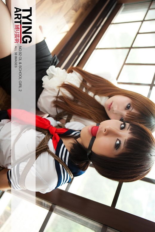 Dimdim & Shiryl - `92 - OL & Schoolgirl 2` - for TYINGART Dimdim & Shiryl - `92 - OL & Schoolgirl 2` - for TYINGART