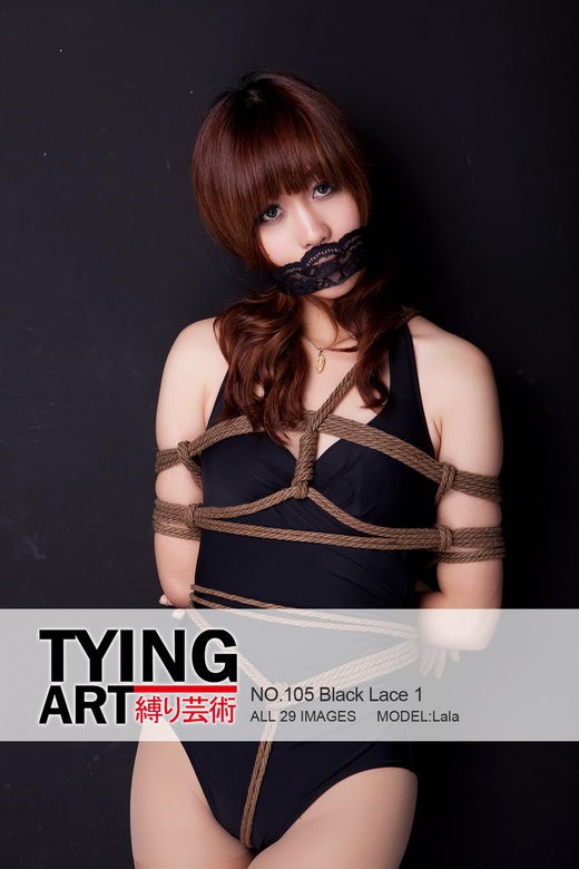 Lala - `105 - Black Lace 1` - for TYINGART Lala - `105 - Black Lace 1` - for TYINGART