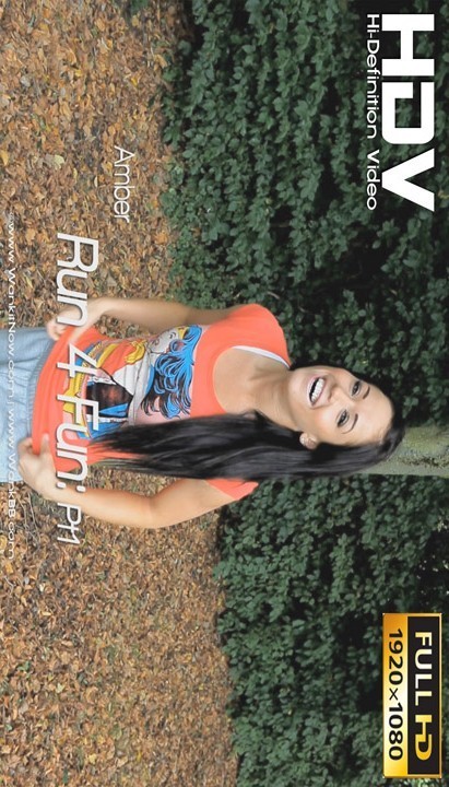 Amber - `Run For Fun - Part 1` - for WANKITNOW Amber - `Run For Fun - Part 1` - for WANKITNOW