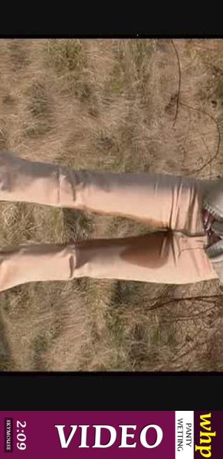 Nicky O - `Nicky O pees her light-beige coloured pants in the woods` - by Skymouse for WETTINGHERPANTIES Nicky O - `Nicky O pees her light-beige coloured pants in the woods` - by Skymouse for WETTINGHERPANTIES