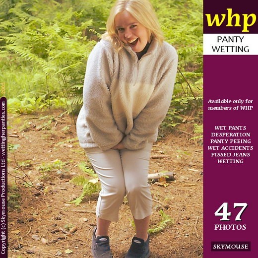 Di - `Di Has Great Fun Peeing Her Light-Grey Pants` - by Skymouse for WETTINGHERPANTIES Di - `Di Has Great Fun Peeing Her Light-Grey Pants` - by Skymouse for WETTINGHERPANTIES