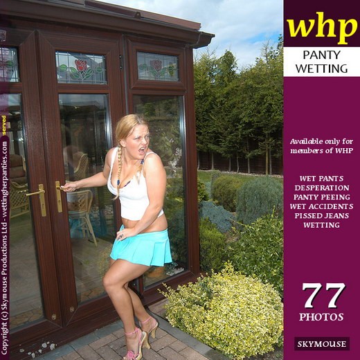 Leah Caprice - `Leah Caprice Gets Caught Short Outside The House` - by Skymouse for WETTINGHERPANTIES Leah Caprice - `Leah Caprice Gets Caught Short Outside The House` - by Skymouse for WETTINGHERPANTIES