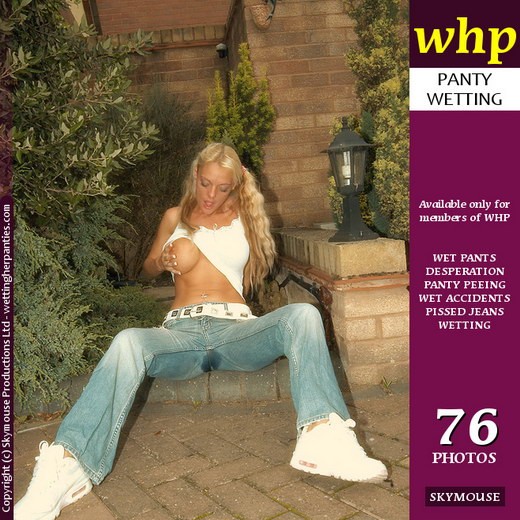Jamie Lee - `Jamie Lee Wets The Garden Path` - by Skymouse for WETTINGHERPANTIES Jamie Lee - `Jamie Lee Wets The Garden Path` - by Skymouse for WETTINGHERPANTIES