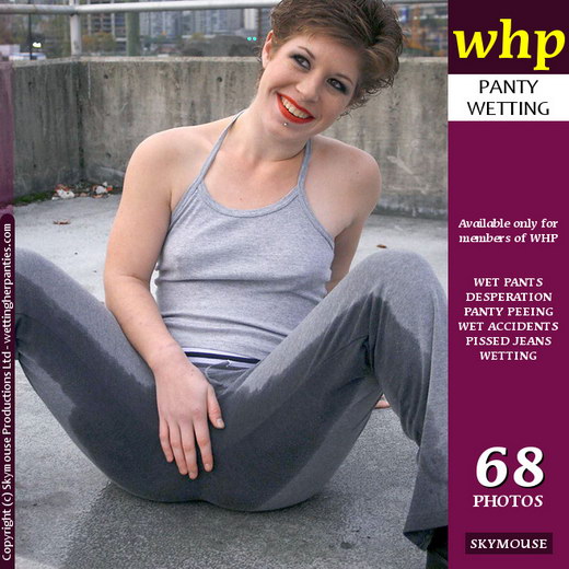 Dani B - `Dani B Wets Her Track Bottoms On The Roof` - by Skymouse for WETTINGHERPANTIES Dani B - `Dani B Wets Her Track Bottoms On The Roof` - by Skymouse for WETTINGHERPANTIES