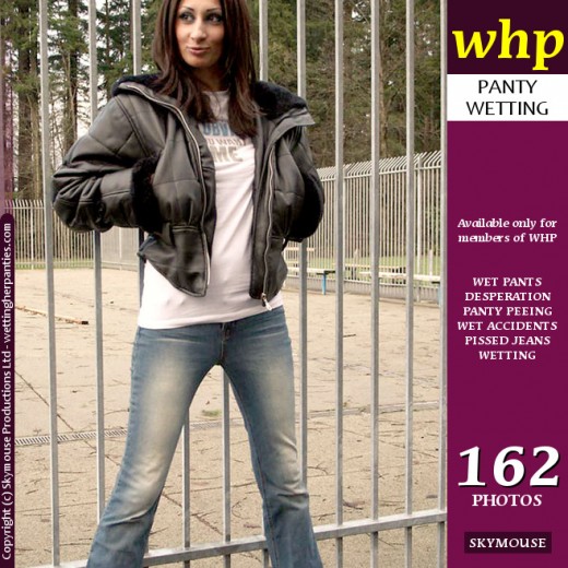 Shawana - `Shawana braves the cold and wets her jeans` - by Skymouse for WETTINGHERPANTIES Shawana - `Shawana braves the cold and wets her jeans` - by Skymouse for WETTINGHERPANTIES