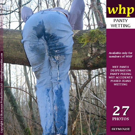 Jenn - `Jenn Bends Over The Log And Wets Her Jeans` - by Skymouse for WETTINGHERPANTIES Jenn - `Jenn Bends Over The Log And Wets Her Jeans` - by Skymouse for WETTINGHERPANTIES