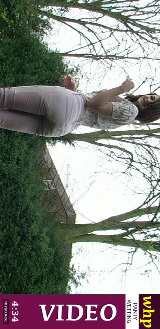 Fawna Latrisch - `Fawna pees her white pants in the garden` - by Skymouse for WETTINGHERPANTIES Fawna Latrisch - `Fawna pees her white pants in the garden` - by Skymouse for WETTINGHERPANTIES