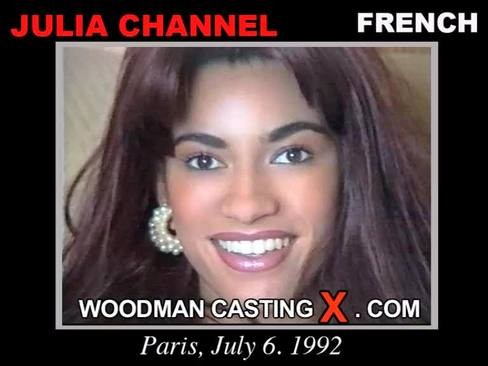 Julia Channel - `Julia Channel casting` - by Pierre Woodman for WOODMANCASTINGX Julia Channel - `Julia Channel casting` - by Pierre Woodman for WOODMANCASTINGX