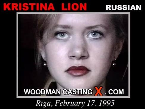 Kristina Lion - `Kristina Lion casting` - by Pierre Woodman for WOODMANCASTINGX Kristina Lion - `Kristina Lion casting` - by Pierre Woodman for WOODMANCASTINGX