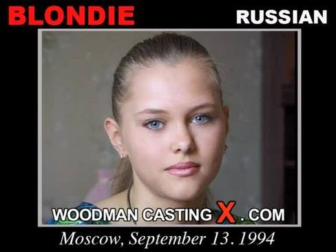 Blondie - `Blondie casting` - by Pierre Woodman for WOODMANCASTINGX Blondie - `Blondie casting` - by Pierre Woodman for WOODMANCASTINGX
