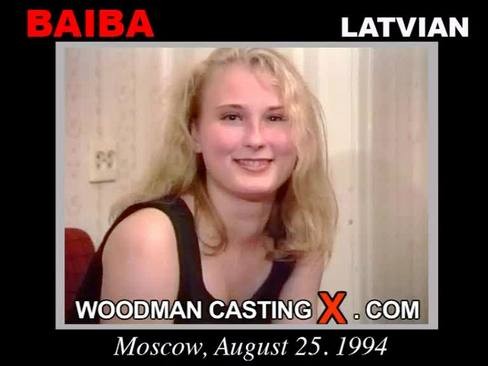 Baiba - `Baiba casting` - by Pierre Woodman for WOODMANCASTINGX Baiba - `Baiba casting` - by Pierre Woodman for WOODMANCASTINGX
