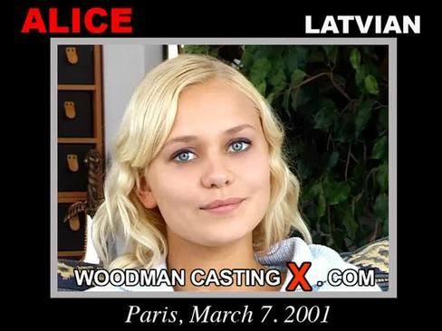Alice - `Alice casting` - by Pierre Woodman for WOODMANCASTINGX Alice - `Alice casting` - by Pierre Woodman for WOODMANCASTINGX