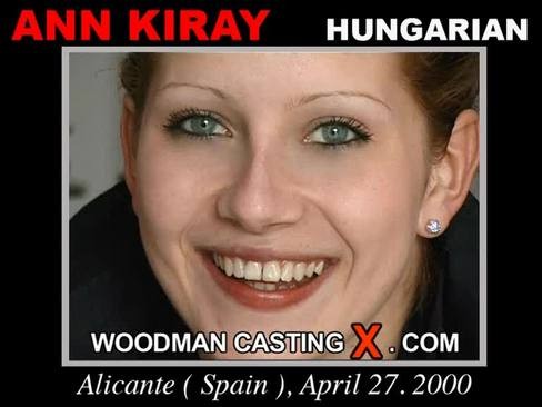 Ann Kiray - `Ann Kiray casting` - by Pierre Woodman for WOODMANCASTINGX Ann Kiray - `Ann Kiray casting` - by Pierre Woodman for WOODMANCASTINGX