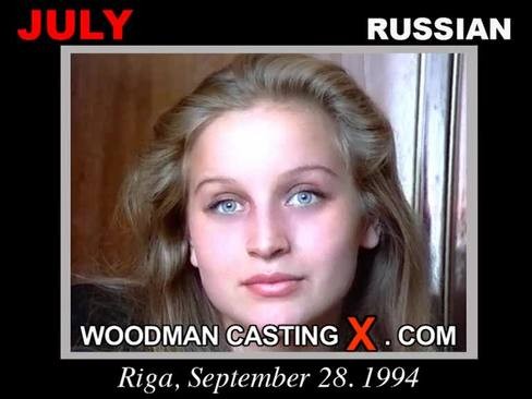 July - `July casting` - by Pierre Woodman for WOODMANCASTINGX July - `July casting` - by Pierre Woodman for WOODMANCASTINGX