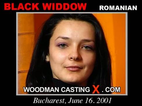 Black Widdow - `Black Widdow casting` - by Pierre Woodman for WOODMANCASTINGX Black Widdow - `Black Widdow casting` - by Pierre Woodman for WOODMANCASTINGX