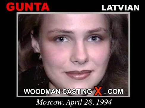 Gunta - `Gunta casting` - by Pierre Woodman for WOODMANCASTINGX Gunta - `Gunta casting` - by Pierre Woodman for WOODMANCASTINGX