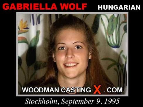 Gabriella Wolf - `Gabriella Wolf casting` - by Pierre Woodman for WOODMANCASTINGX Gabriella Wolf - `Gabriella Wolf casting` - by Pierre Woodman for WOODMANCASTINGX