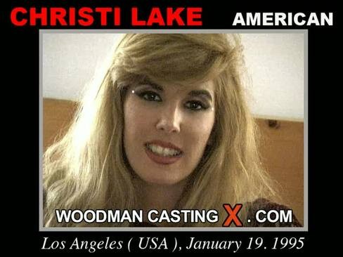 Christi Lake - `Christi Lake casting` - by Pierre Woodman for WOODMANCASTINGX Christi Lake - `Christi Lake casting` - by Pierre Woodman for WOODMANCASTINGX