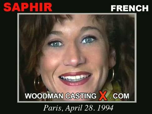 Saphir - `Saphir casting` - by Pierre Woodman for WOODMANCASTINGX Saphir - `Saphir casting` - by Pierre Woodman for WOODMANCASTINGX